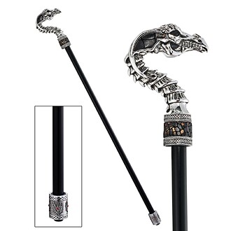 Dragonsthorne Collection: Drakkar, The Dragon Gothic Walking Stick