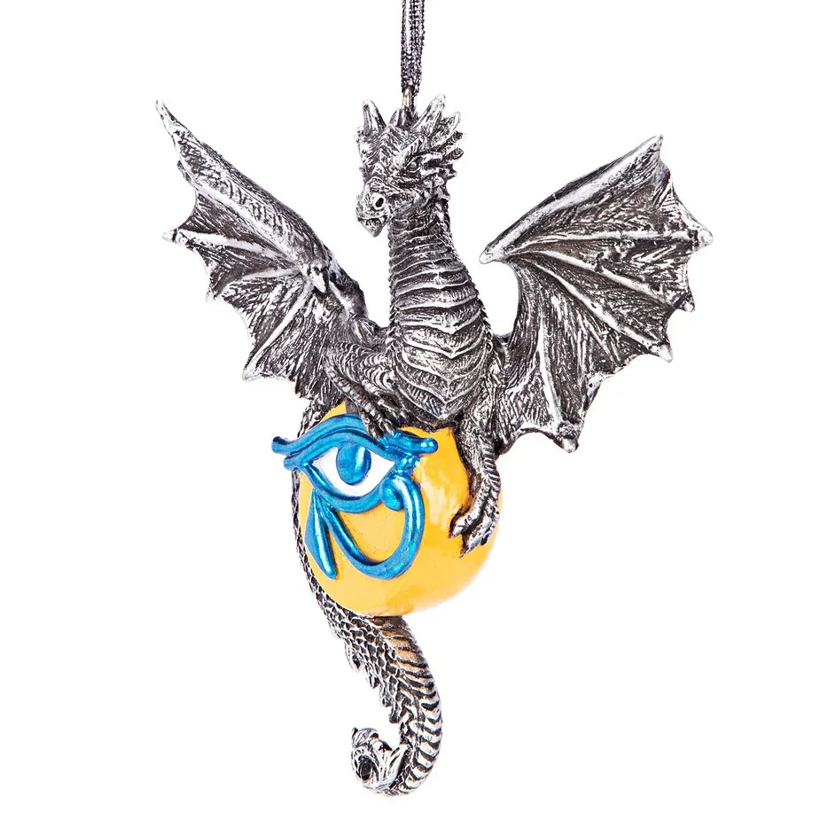 Dragon Defender of the Ancient Amulet 2022 Gothic Christmas Ornament: Each