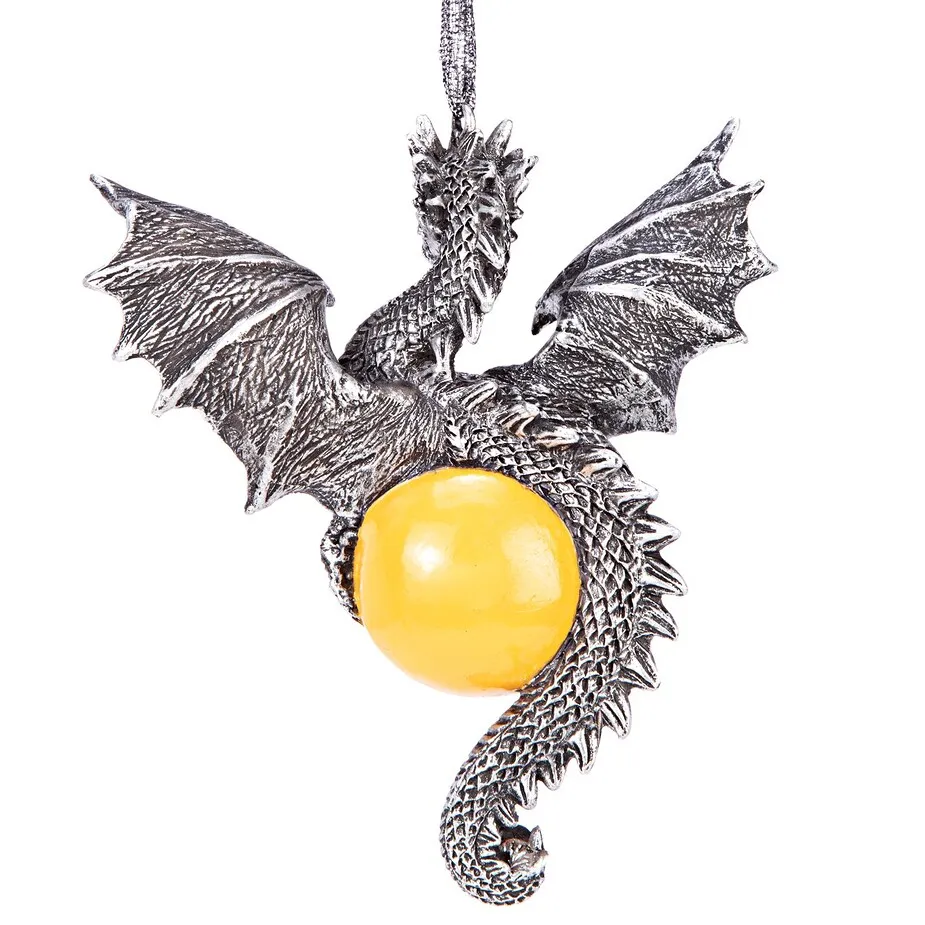 Dragon Defender of the Ancient Amulet 2022 Gothic Christmas Ornament: Each