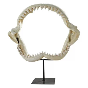Shark's Jagged Jaws Statue