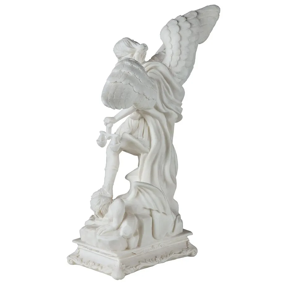 Saint Michael the Archangel Defeating the Devil Statue: Medium
