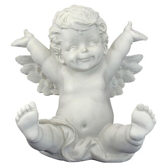 Topsy the Tumbling Cherub Statue